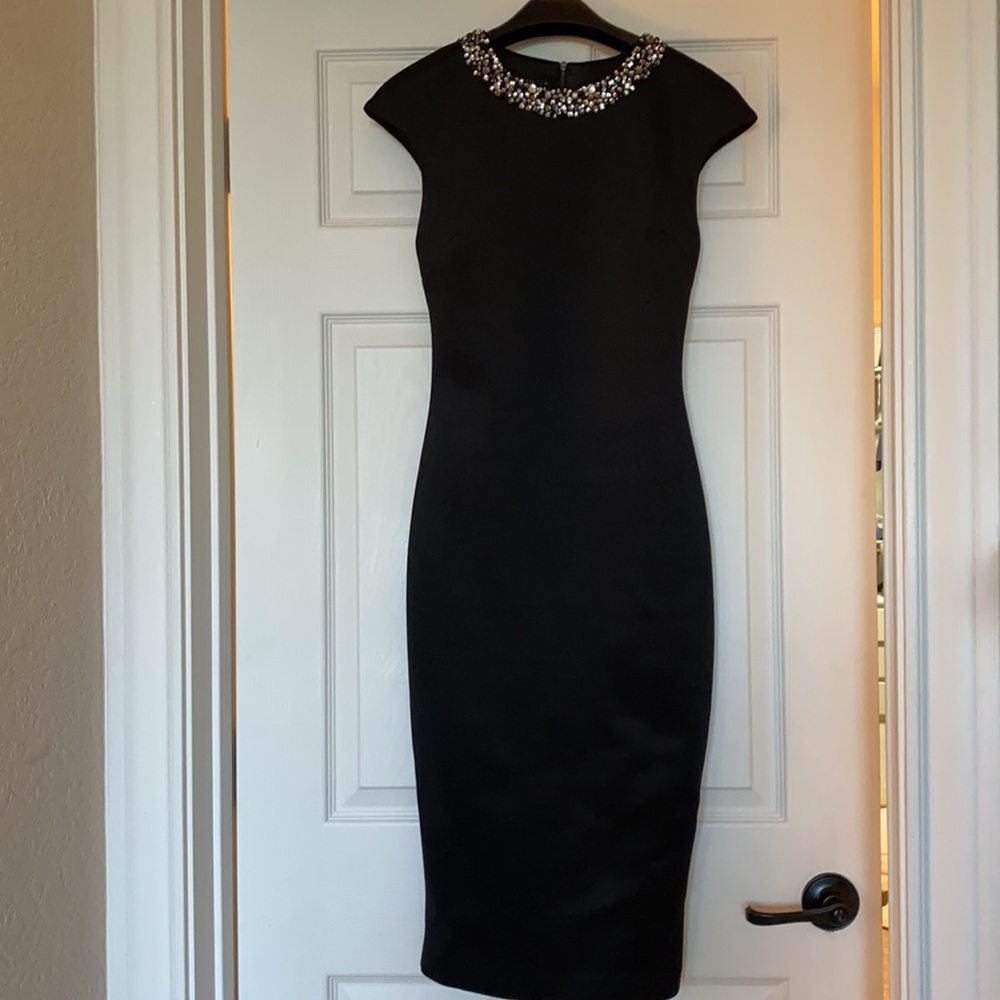 Ted Baker black bodycon dress Ted size 1